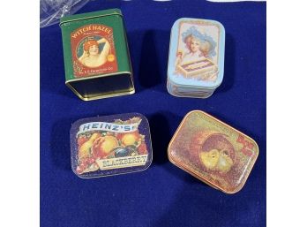 Vintage Themed New Tins