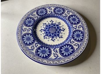 Signed Sajironda Spanish Art Pottery Serving Platter - 1994, Spain