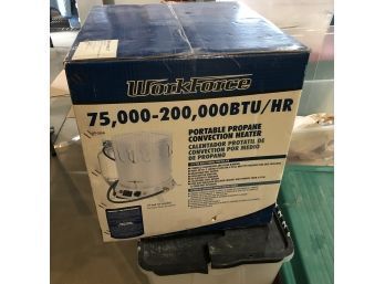WorkForce Portable Propane Convection Heater - New