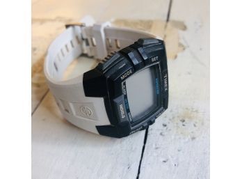 Timex Expedition Watch With White Band