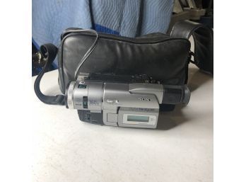 Sony Digital Handycam Camcorder With Case