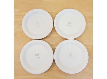 Williams-Sonoma Set Of 4 6' Cheese Plates