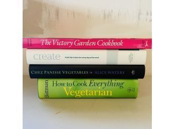 Assorted Vegetable And Vegetarian Cookbooks
