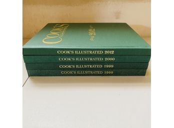 Cook's Illustrated Cookbook Set (1998, 1999, 2000, 2012)