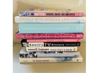 Assorted Chef And Celebrity Cookbook Lot