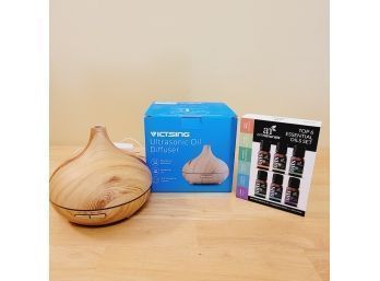 Victsing Ultrasonic Oil Diffuser With Oils