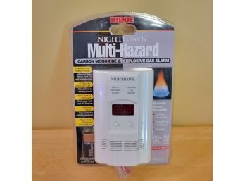 Nighthawk Multi-Hazard Carbon Monoxide And Explosive Gas Alarm. New!