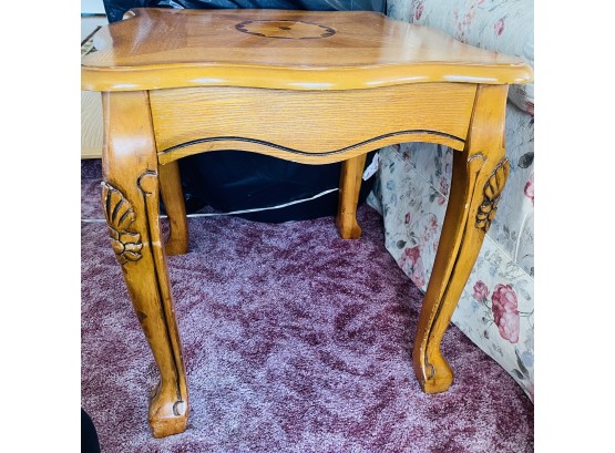 Vintage Wooden Side Table No. 2 - 20'X20'X22'(Livingroom)