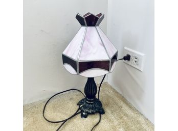 Small Stained Glass Lamp (Bedroom)