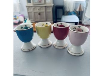 Set Of Four Ceramic Egg Cups (Kitchen)