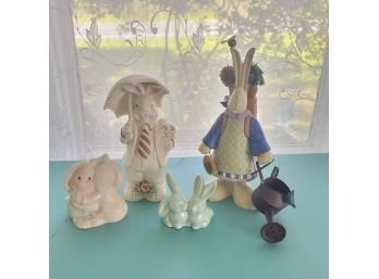 Bunny Rabbit Decorations Lot (Kitchen)