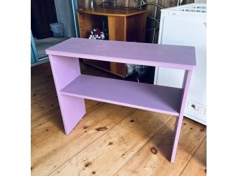 Purple Shelf (Sunroom)