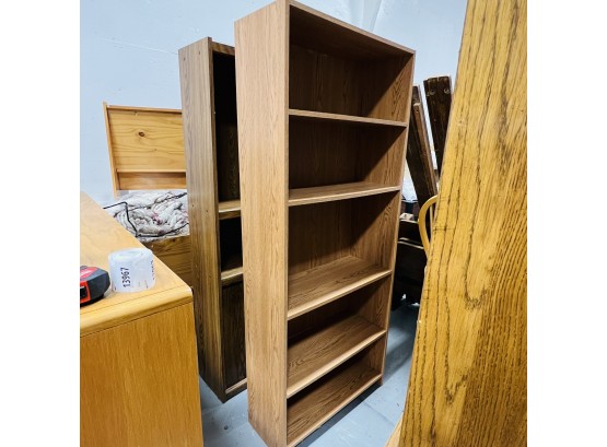Pair Of Bookcases / Storage Units