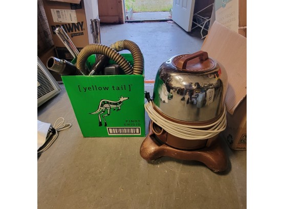 Vintage Rexair Vacuum And Attachments