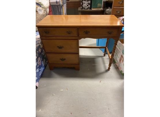 Solid Wood Desk With Drawers (40'x30'x18')