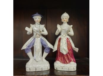 Set Of 2 Oriental Figurines