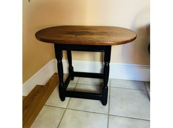 Henry Ford Museum Reproduction Wooden End Table With Certificate (Mud Room)