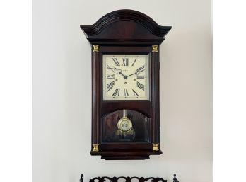 Howard Miller Wall Case Clock With Monogram (Living Room)