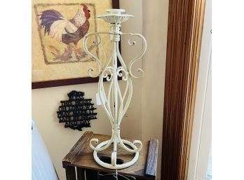 Tall Metal Candle Holder 17' (Room 6)