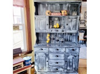 Refinished Country  Kitchen Hutch (Room 2)