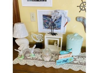 Assorted Beach-Themed Decor Table-Top Lot No. 3 (Zone 3)
