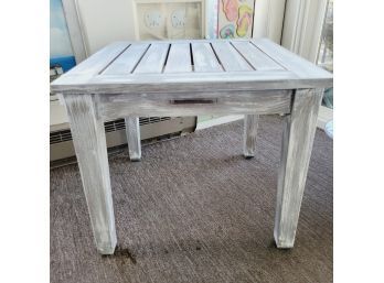 Refinished Pottery Barn Side Table (room 5)