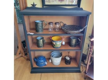 Blue Wooden Book Shelf (Room 2)