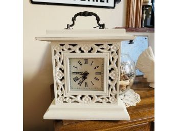 Painted Wooden Case Clock (Room 6)