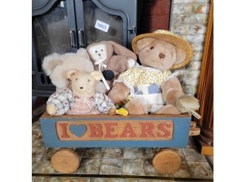 I Love Bears In A Bear Wagon (Room 2)