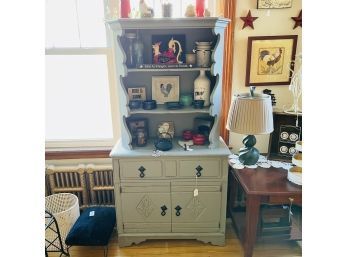 Refinished Country Cupboard Cabinet (Room 6)