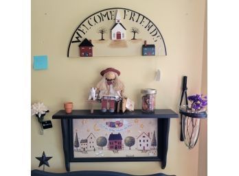 Country Welcome, Shelf , Doll And Other Decorations (Room 2)