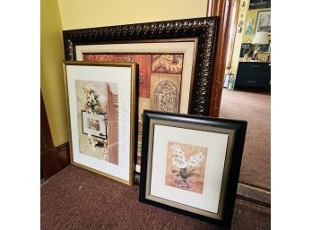 Set Of Three Framed Prints * (Room 4)
