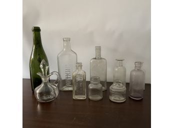 Antique And Vintage Bottle Lot (JC)