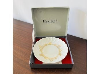 Haviland Limoges France Saucer In Gift Box With Leaflet (Bin A)