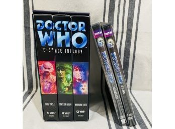 Doctor Who E-Space Trilogy VHS Set / The Gunfighters And The Beginning On DVD