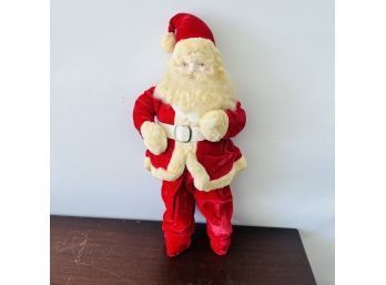 Vintage Velvet Santa Claus (Box 10)