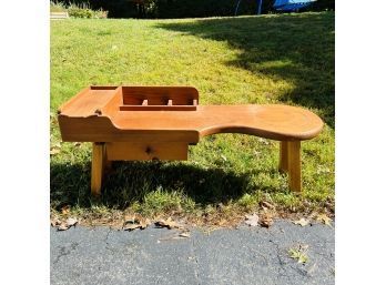 Vintage Cobbler's Bench Table (TD)