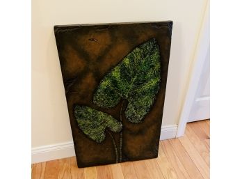 Large Wall Hanging With Mosaic Foliage * (Bedroom 2)