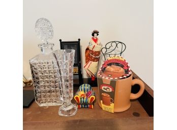 Crystal And Assorted Decorative Items  (Bedroom 2)