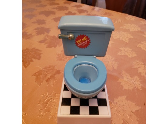 Novelty Toilet With Flushing Sound (Dining Room)