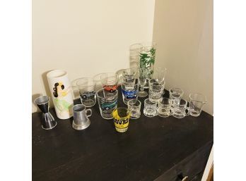 Shot Glass Etc Lot (kitchen)