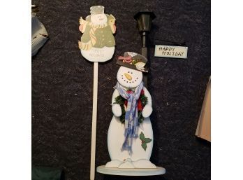 Christmas Decor Set Of 2 (Downstairs)
