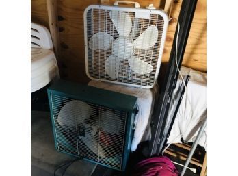 Pair Of Box Fans