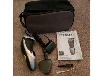 Norelco Electric Shaver In Pouch (Living Room)
