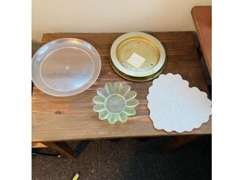 Plant Tray/plates Dishes (breezeway)