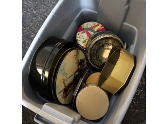 Assortment Of Tins (Downstairs)