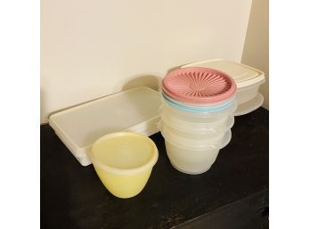 Lot Of Vintage Tupperware And Two Additional Storage Containers