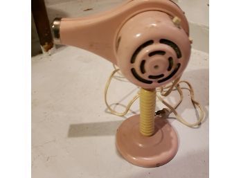 Vintage Kenmore Hairdryer Pink. (Downstairs Furnace Room)