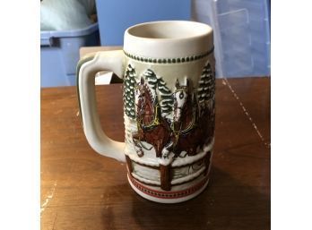 Budweiser Limited Edition Clydesdale Stein (Downstairs)