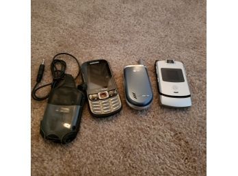 Lot Of 3 Cell Phones (Dining Room)